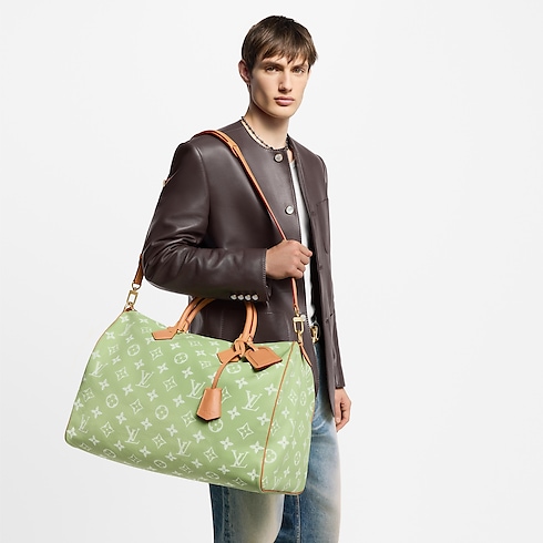 Speedy P9 Bandoulière 50 H40 in Les Extraordinaires's Leather Goods and Travel Speedy P9 collections by Louis Vuitton (Product zoom)