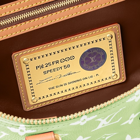 Speedy P9 Bandoulière 50 H40 in Les Extraordinaires's Leather Goods and Travel Speedy P9 collections by Louis Vuitton (Product zoom)