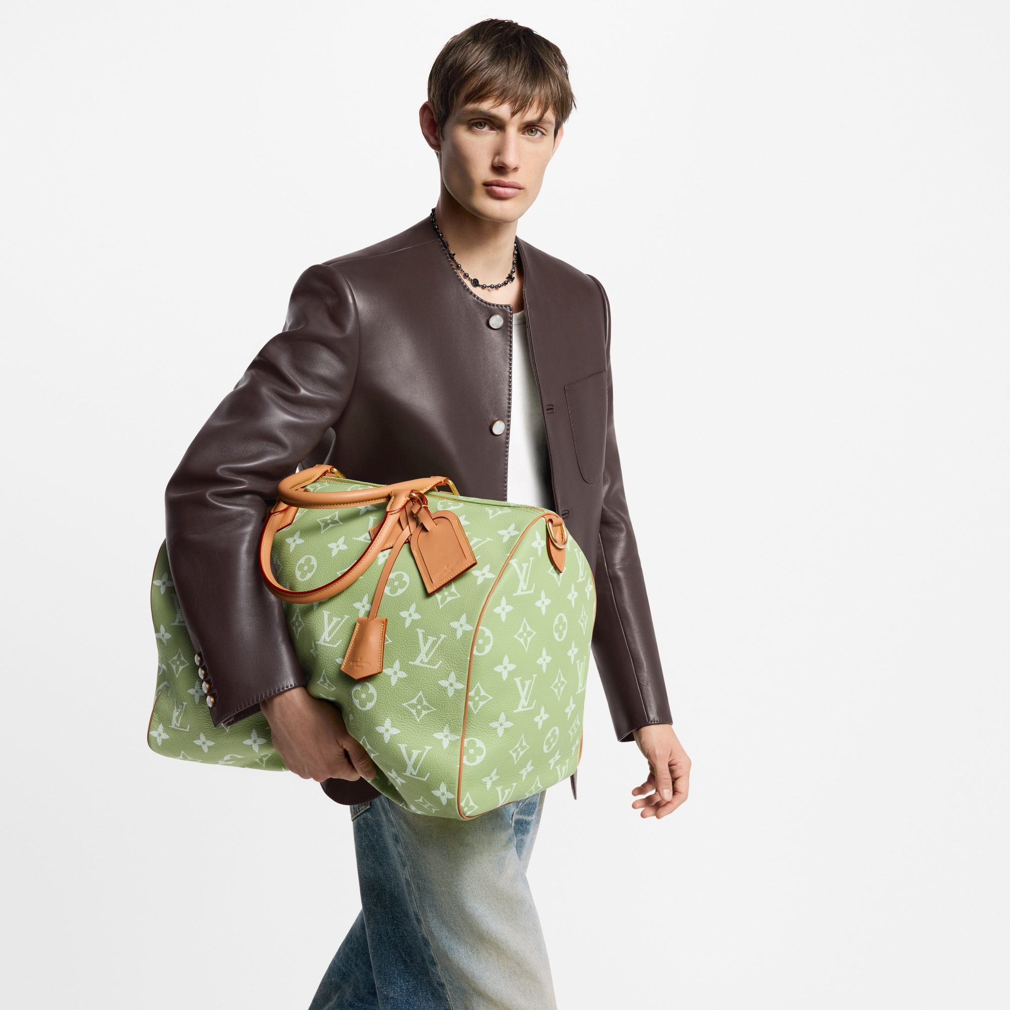 Speedy P9 Bandoulière 50 Autres Cuirs Monogram in Les Extraordinaires