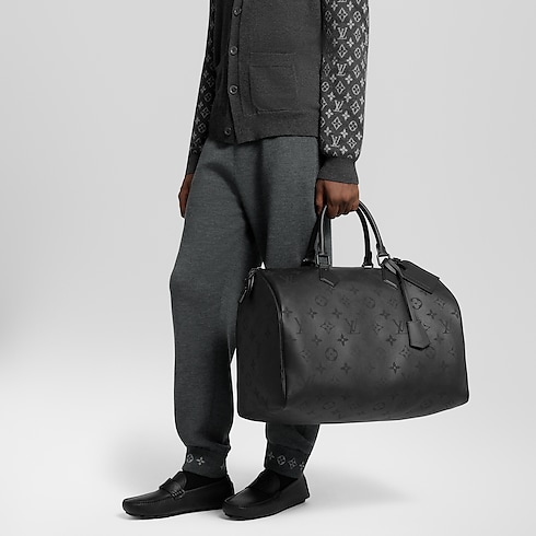 Speedy P9 Bandoulière 50 H40 in Les Extraordinaires's Leather Goods and Travel Speedy P9 collections by Louis Vuitton (Product zoom)