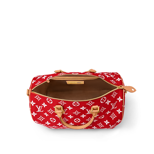 Speedy P9 Bandoulière 50 H40 in Les Extraordinaires's Leather Goods and Travel Speedy P9 collections by Louis Vuitton (Product zoom)