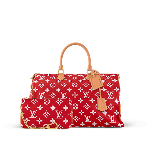 Speedy P9 Bandoulière 50 H40 in Les Extraordinaires's Leather Goods and Travel Speedy P9 collections by Louis Vuitton (Product zoom)