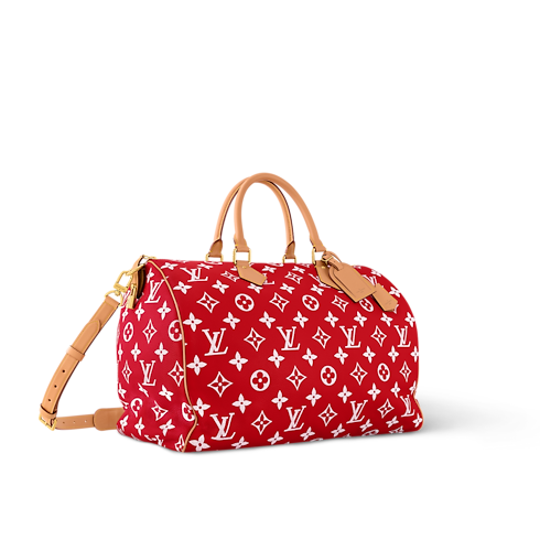 Speedy P9 Bandoulière 50 H40 in Les Extraordinaires's Leather Goods and Travel Speedy P9 collections by Louis Vuitton (Product zoom)