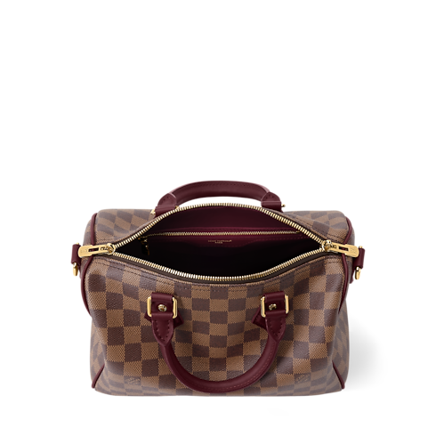 Speedy Soft 25 Damier Ebene Canvas in Women's Handbags Handbags collections by Louis Vuitton (Product zoom)