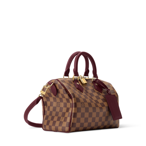 Speedy Soft 25 Damier Ebene Canvas in Women's Handbags Handbags collections by Louis Vuitton (Product zoom)