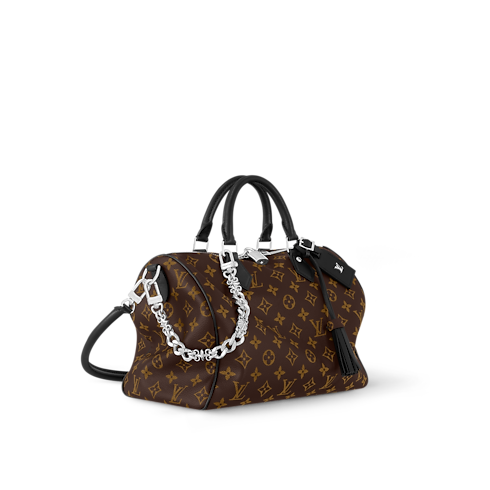 Speedy Soft 30 Dark Monogram Canvas in Women's Handbags Handbags collections by Louis Vuitton (Product zoom)
