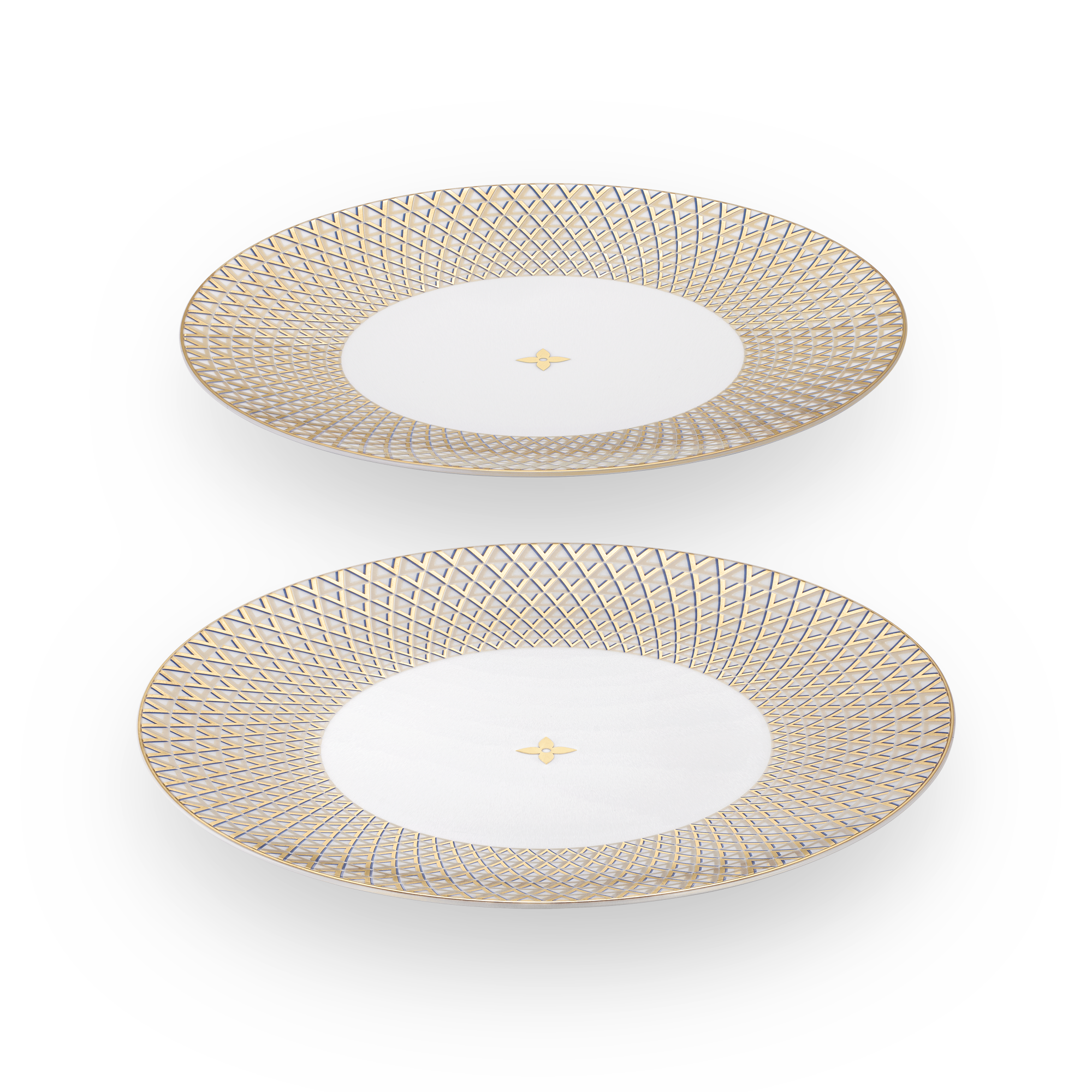 Splendor Set Of 2 Dinner Plates  in Trunks, Travel and Home