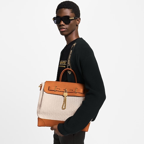 Steamer 30 Autres Cuirs Monogram in Bags and Small Leather Goods's Men Bags LV Icons collections by Louis Vuitton (Product zoom)