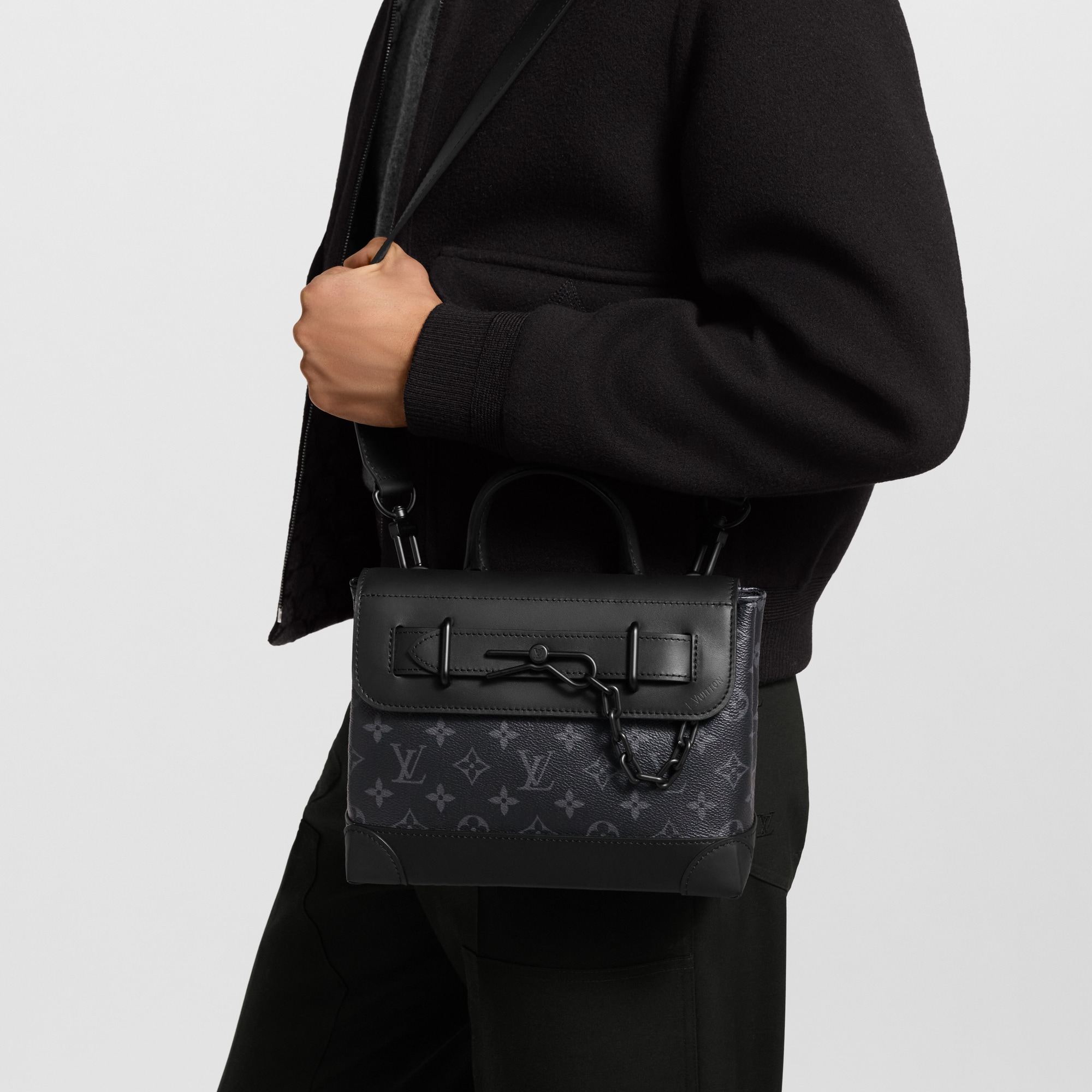 Steamer PM Monogram Eclipse Canvas in Men