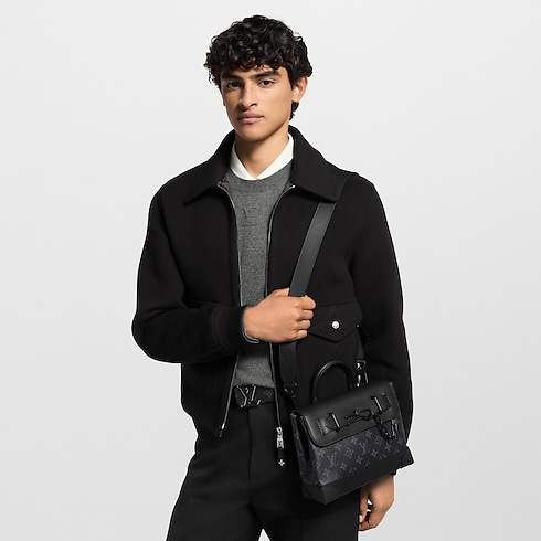 Steamer PM Monogram Eclipse in Men's Bags All Collections collections by Louis Vuitton (Product zoom)