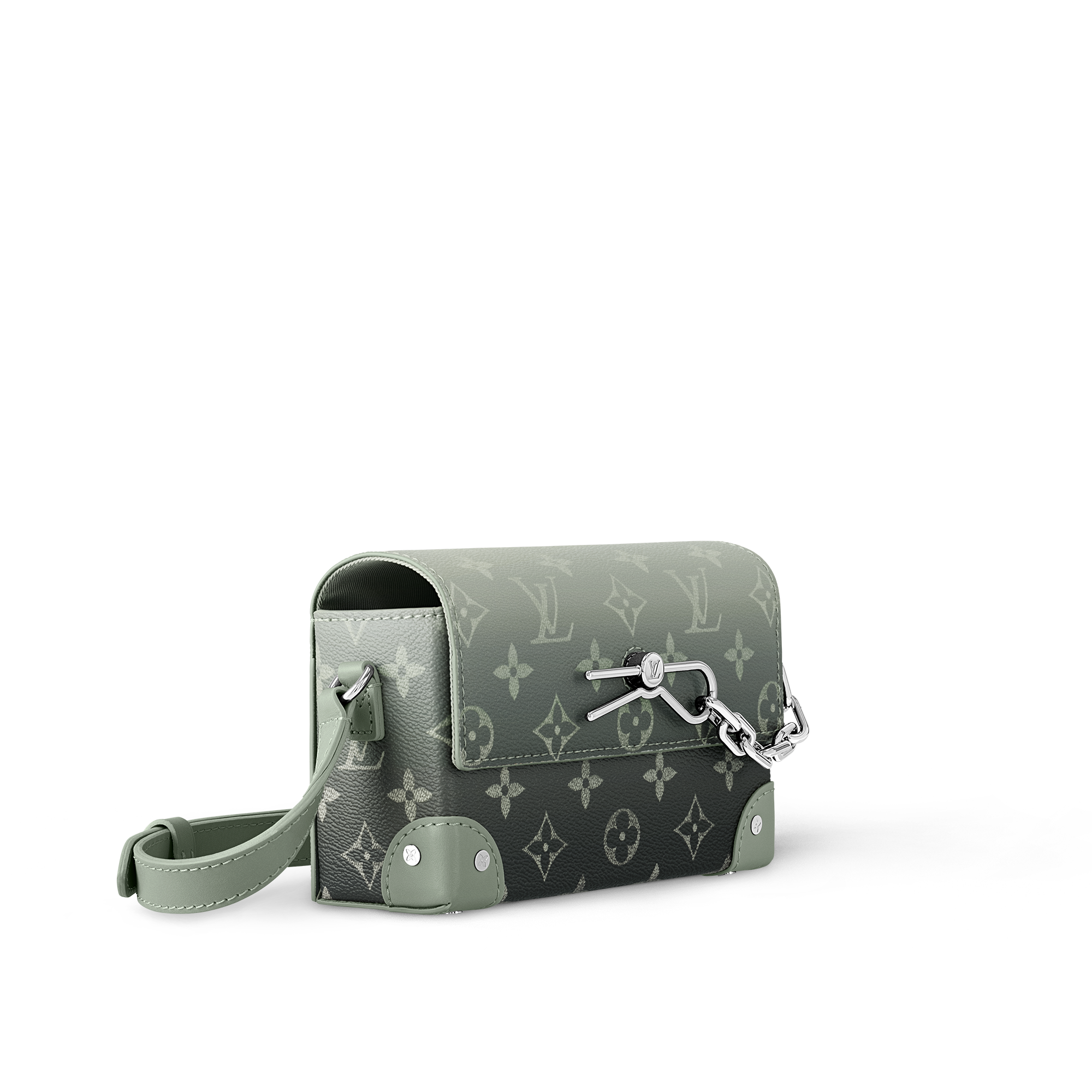 Steamer Wearable Wallet Monogram Other Canvas in Men