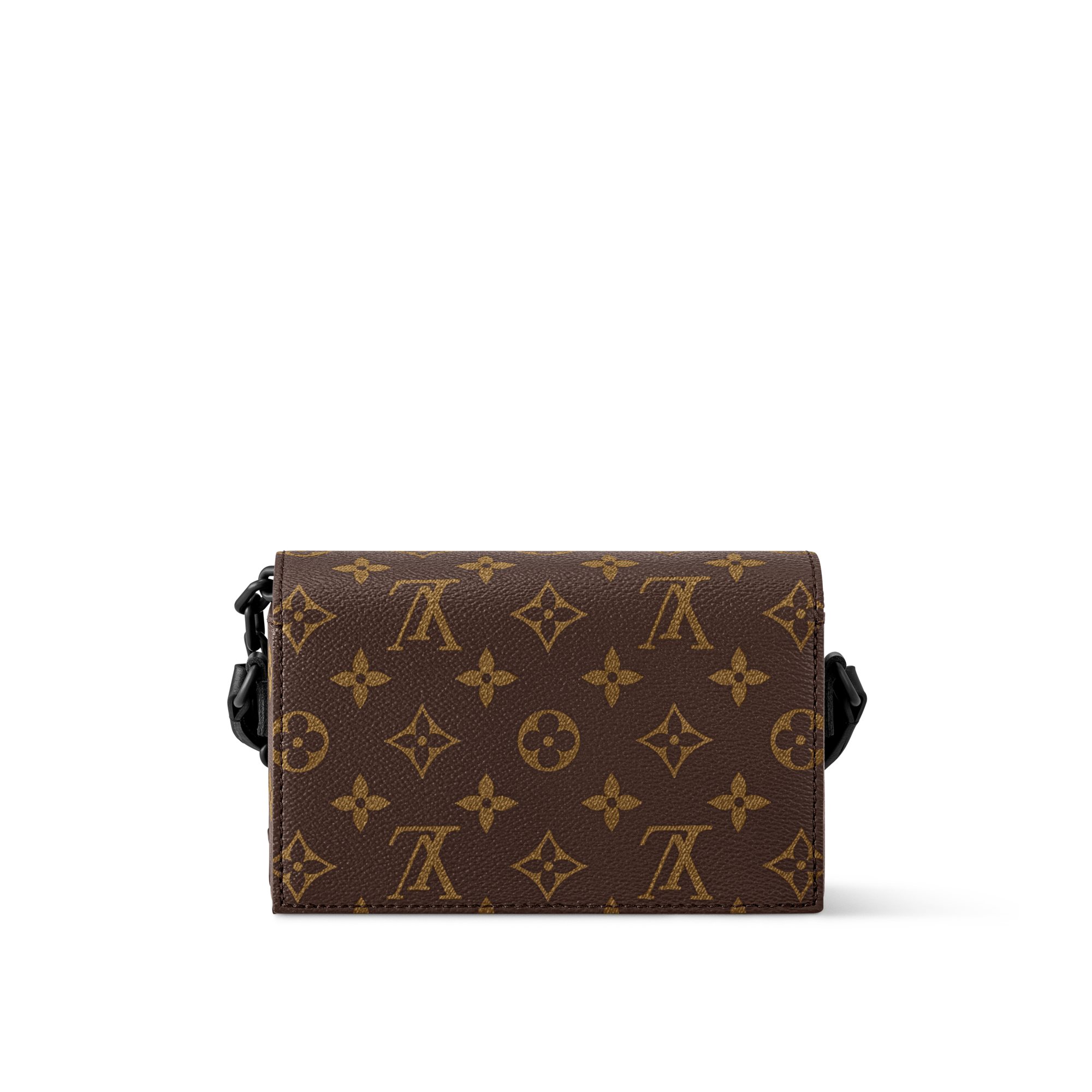 Steamer Wearable Wallet Monogram Macassar Canvas in Men