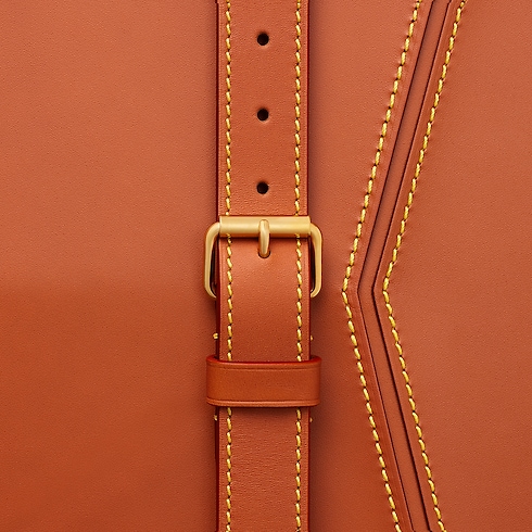 Stool Strap By Atelier Oï in Les Extraordinaires's Objets Nomades Chairs and Tables collections by Louis Vuitton (Product zoom)