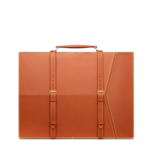 Stool Strap By Atelier Oï in Les Extraordinaires's Objets Nomades Chairs and Tables collections by Louis Vuitton (Product zoom)