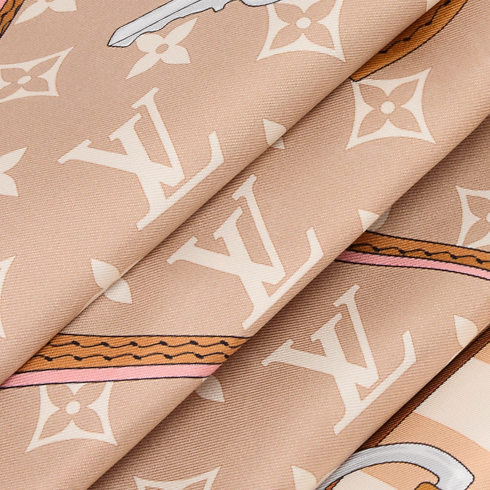 Strap And Trunk Square 90 S00 in Women's Accessories Silk Squares and Bandeaux collections by Louis Vuitton (Product zoom)