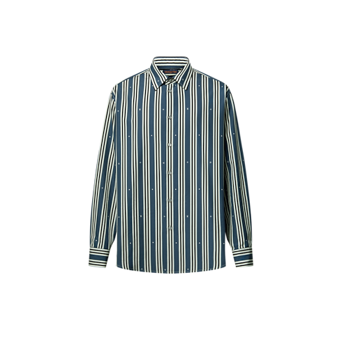 Striped Oversized Shirt in Men's Ready-to-Wear Shirts collections by Louis Vuitton (Product zoom)