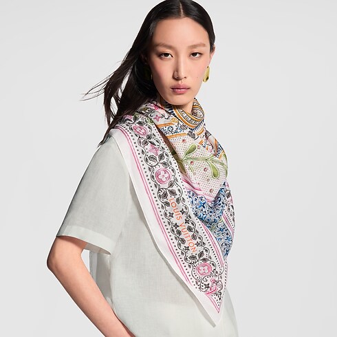 Summer Garden Shawl S00 in Women's Accessories Shawls collections by Louis Vuitton (Product zoom)