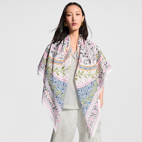 Summer Garden Shawl S00 in Women's Accessories Shawls collections by Louis Vuitton (Product zoom)