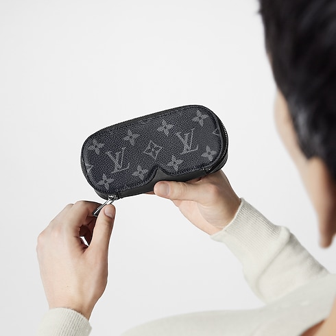 Sunglasses Pouch GM Monogram Eclipse Canvas in Trunks, Travel and Home's Sport and Games } collections by Louis Vuitton (Product zoom)