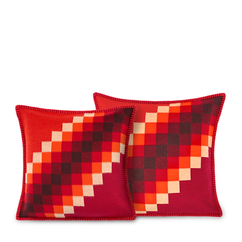 Sunset Cushion 40x40 in Trunks, Travel and Home's Home and Art of Dining Home Textile collections by Louis Vuitton (Product zoom)