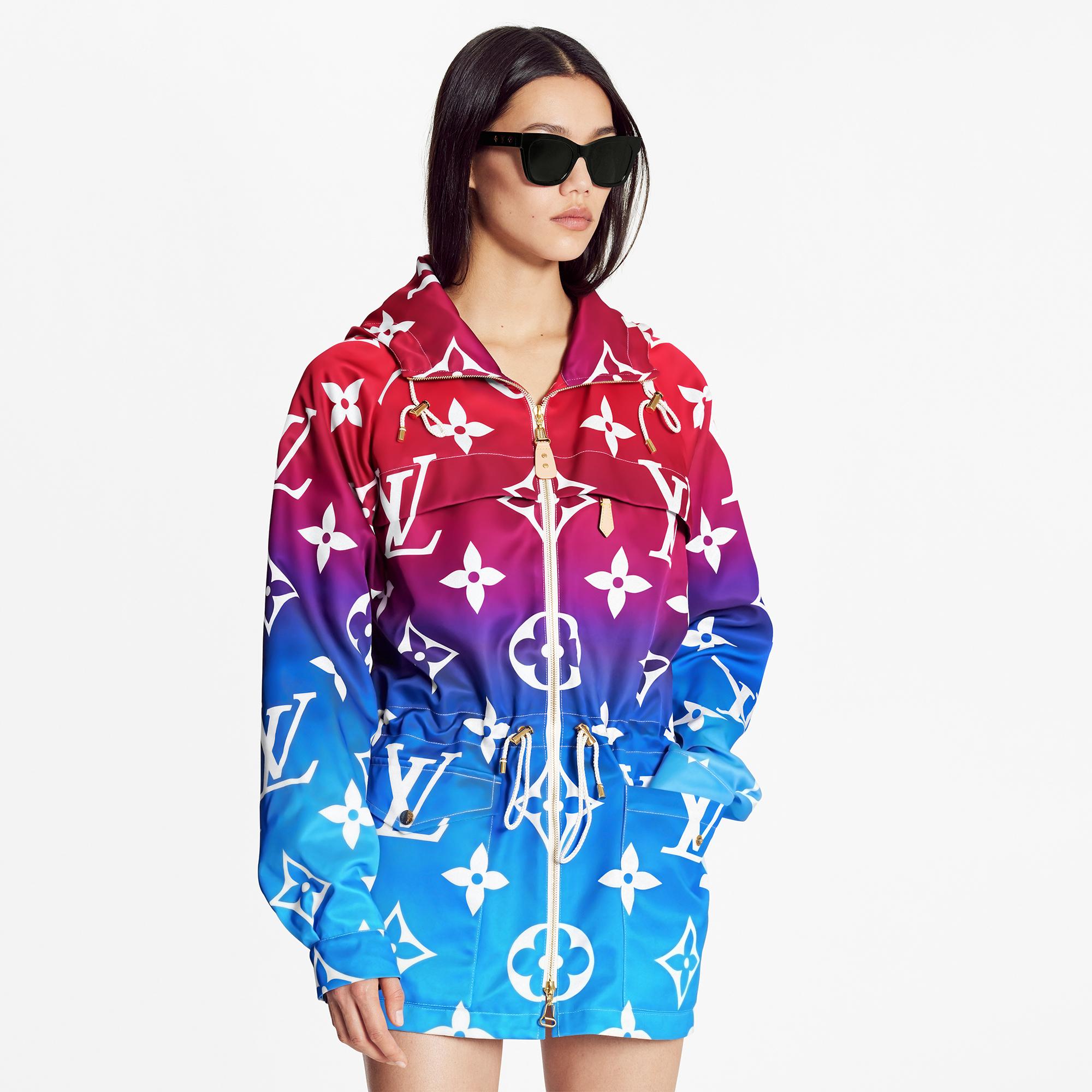 Sunset Monogram Lightweight Hooded Parka - Ready-to-Wear | LOUIS VUITTON