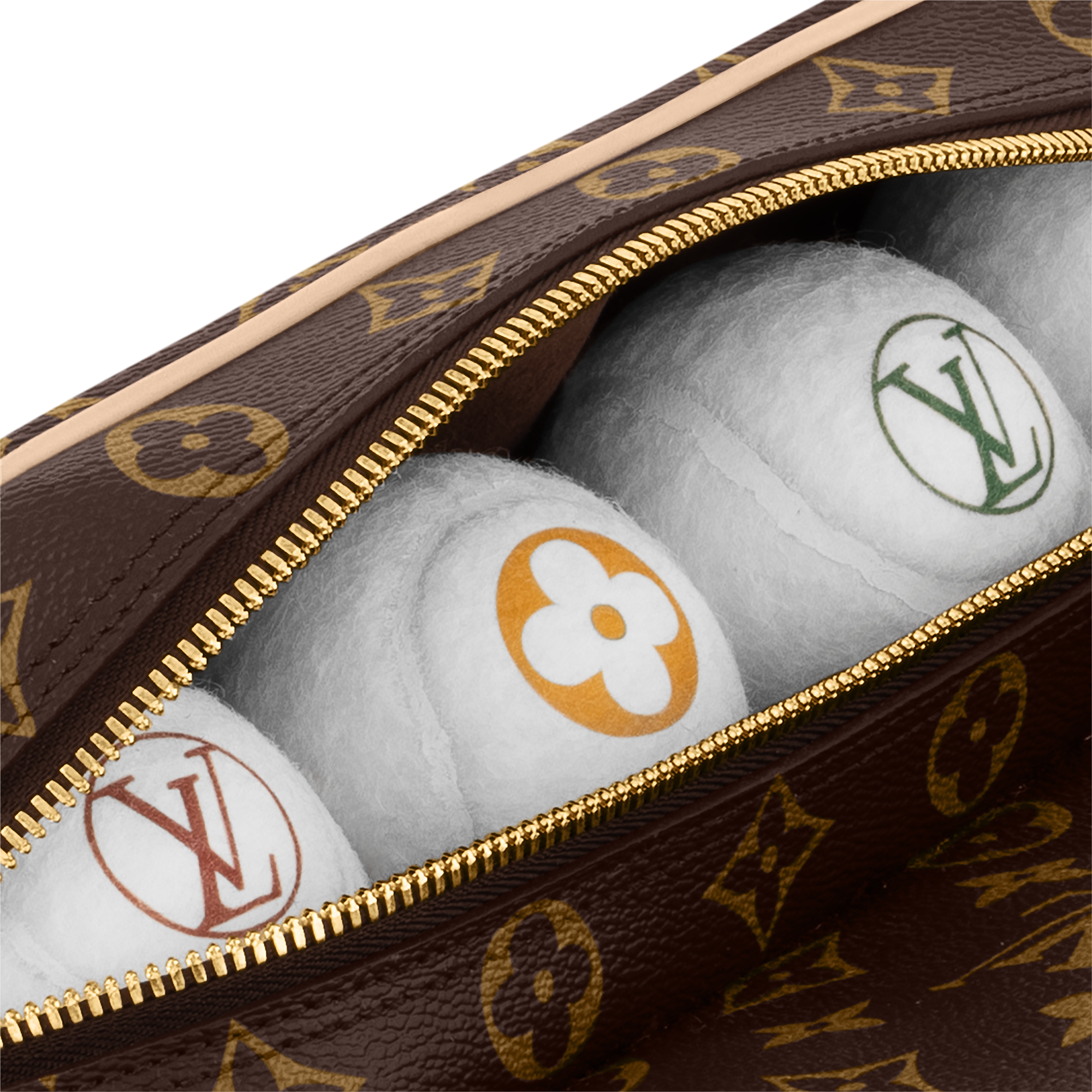 Suzanne Etui Racket Pouch Monogram Canvas in Trunks, Travel and Home