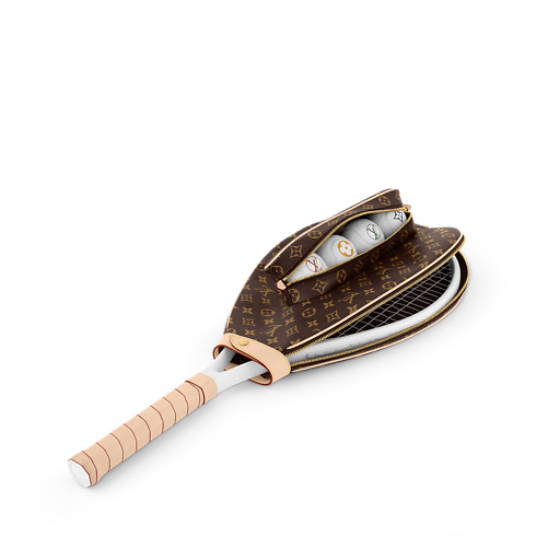Suzanne Etui Racket Pouch Monogram Canvas in Trunks, Travel and Home's Sport and Games } collections by Louis Vuitton (Product zoom)