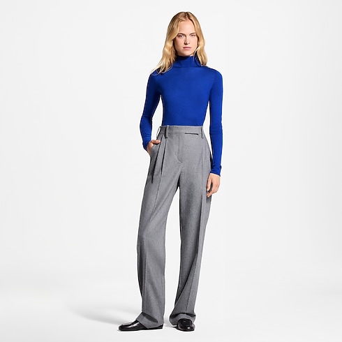 Tailored Flannel Pants in Women's Ready-to-Wear Pants and Shorts collections by Louis Vuitton (Product zoom)