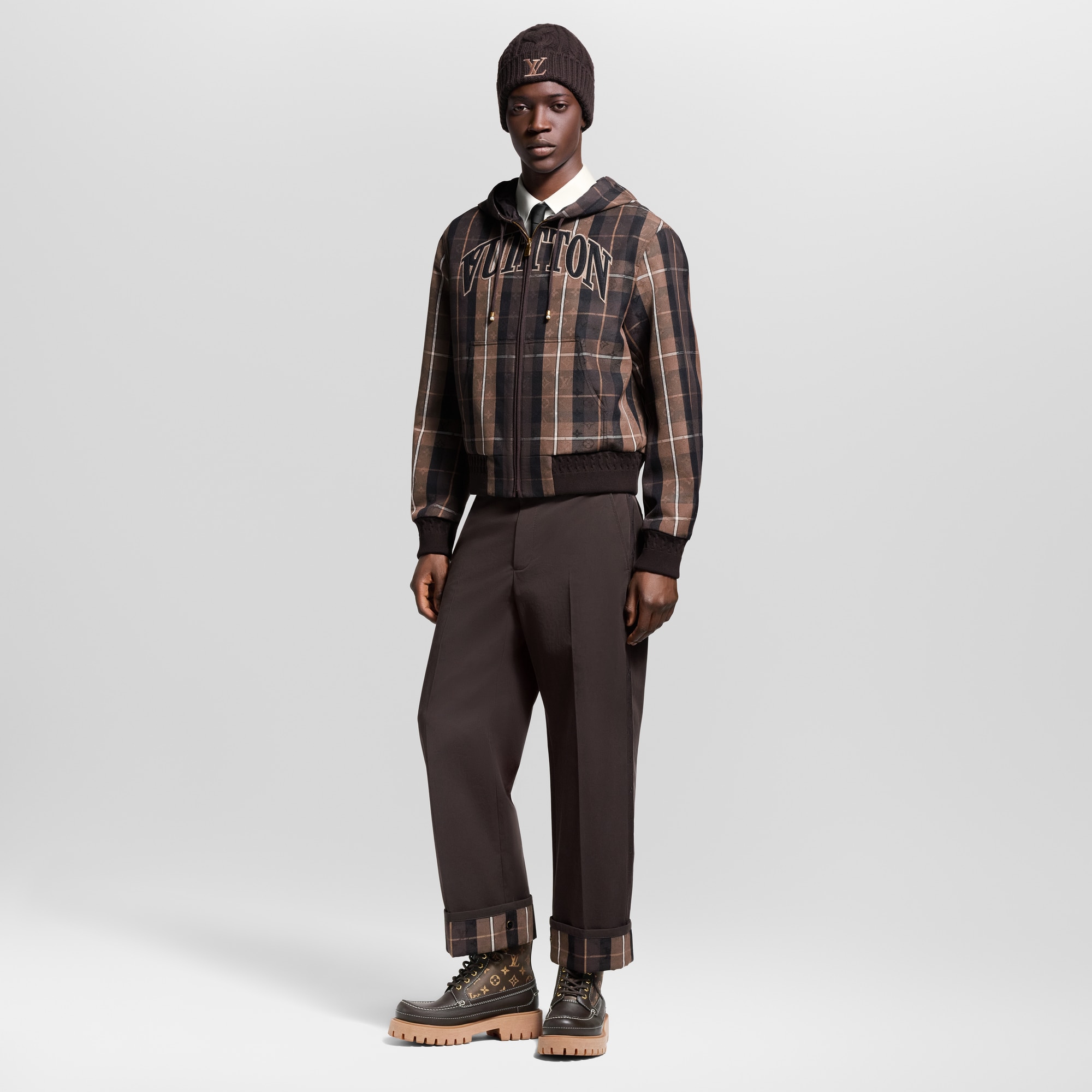 Tailored Hooded Blouson  in Men