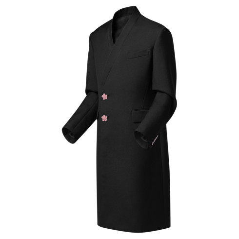 Tailored Kimono Single-Breasted Overcoat in Men's Ready-to-Wear Outerwear and Coats collections by Louis Vuitton (Product zoom)