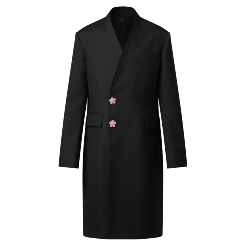 Tailored Kimono Single-Breasted Overcoat in Men's Ready-to-Wear Outerwear and Coats collections by Louis Vuitton (Product zoom)
