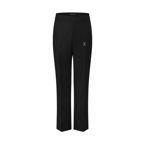Tailored Technical Wool Track Pants in Men's Ready-to-Wear Trousers collections by Louis Vuitton (Product zoom)