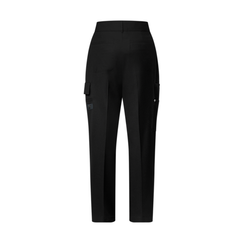 Tailored Wool Cargo Pants in Men's Ready-to-Wear Trousers collections by Louis Vuitton (Product zoom)