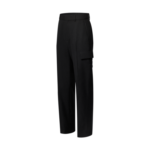 Tailored Wool Cargo Pants in Men's Ready-to-Wear Trousers collections by Louis Vuitton (Product zoom)