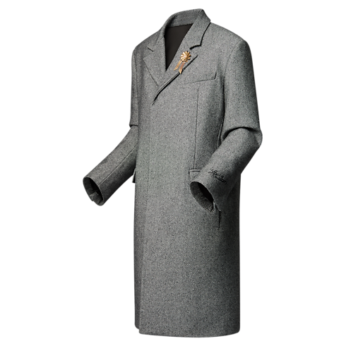 Tailored Wool Coat in Men's Ready-to-Wear Outerwear and Coats collections by Louis Vuitton (Product zoom)