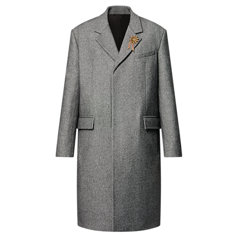 Tailored Wool Coat in Men's Ready-to-Wear Outerwear and Coats collections by Louis Vuitton (Product zoom)