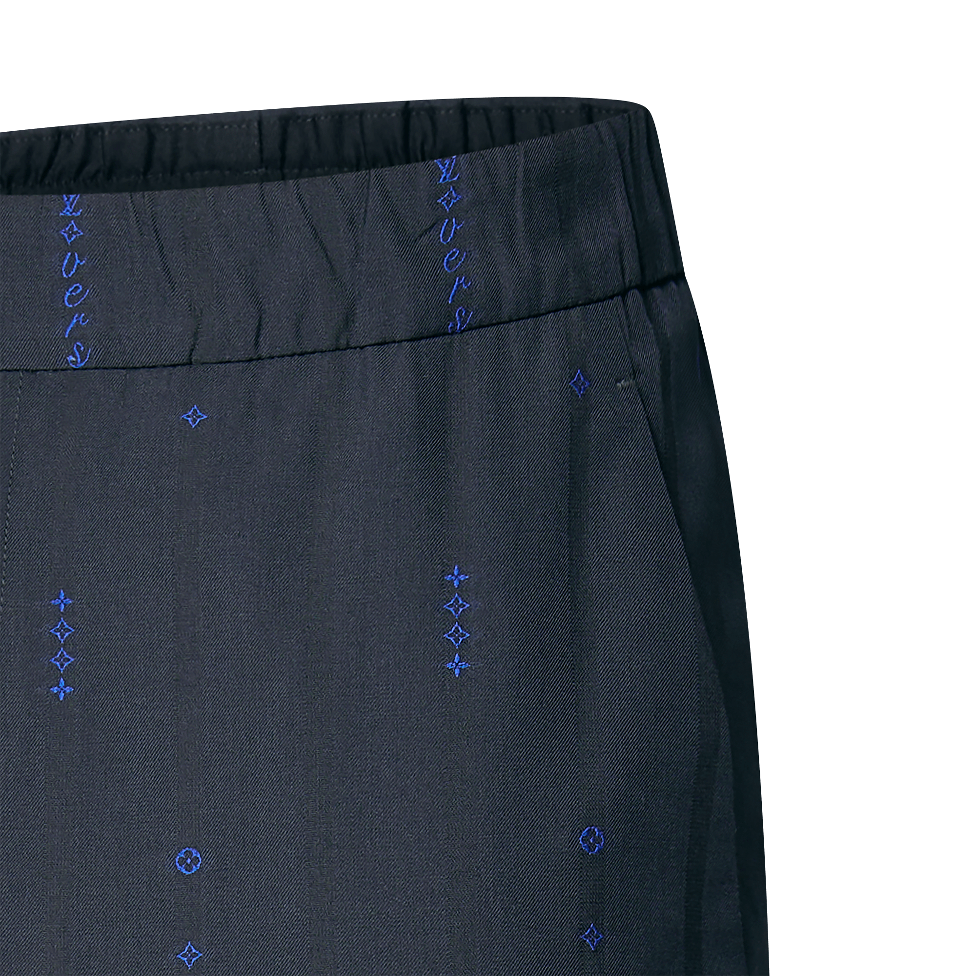 Tailored Wool Drawstring Pants  in Men