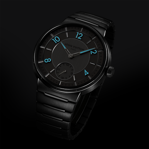 Tambour, Automatic, 40mm, Steel in Watches's All Watches } collections by Louis Vuitton (Product zoom)