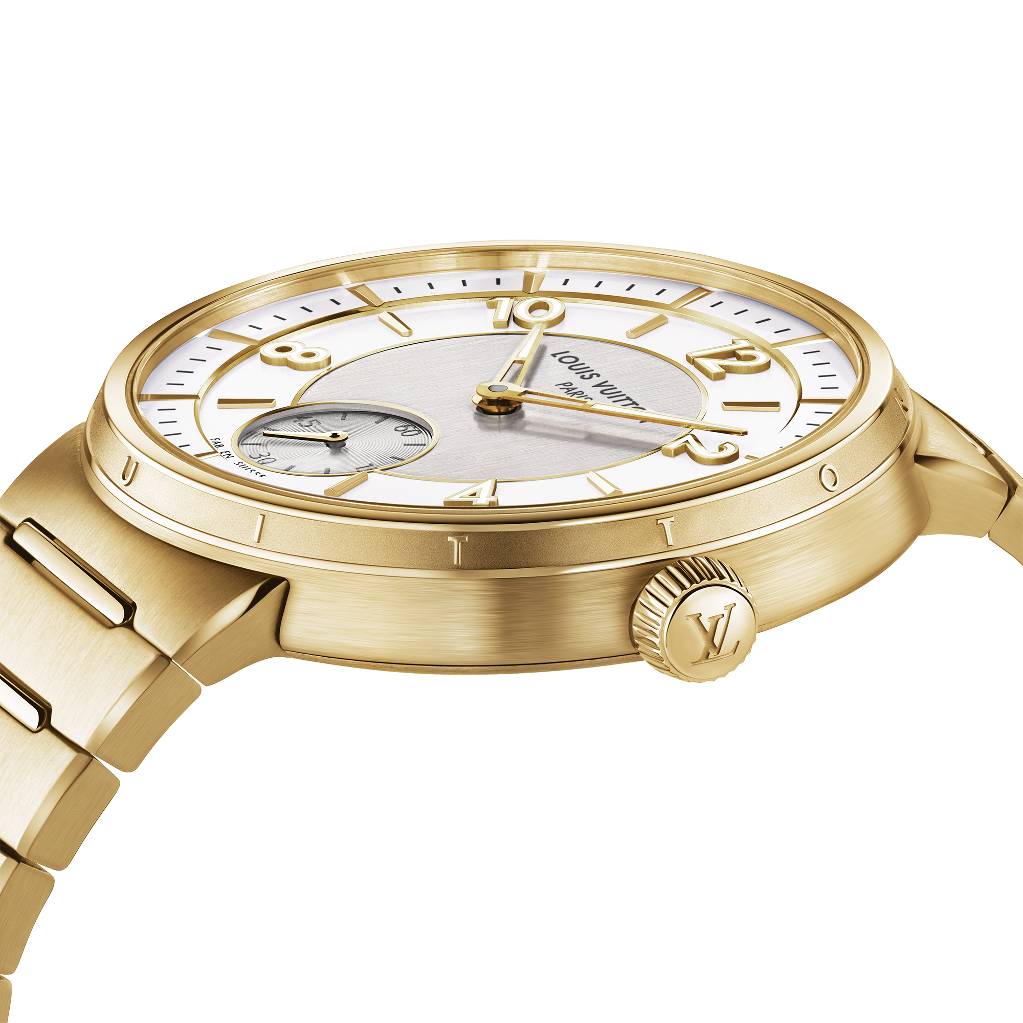 Tambour, Automatic, 40mm, Yellow gold  in Watches