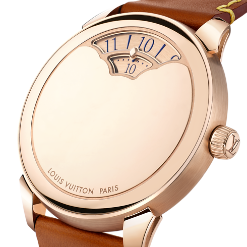 Tambour Convergence, Automatic, 37mm, Rose Gold in Watches's All Watches } collections by Louis Vuitton (Product zoom)