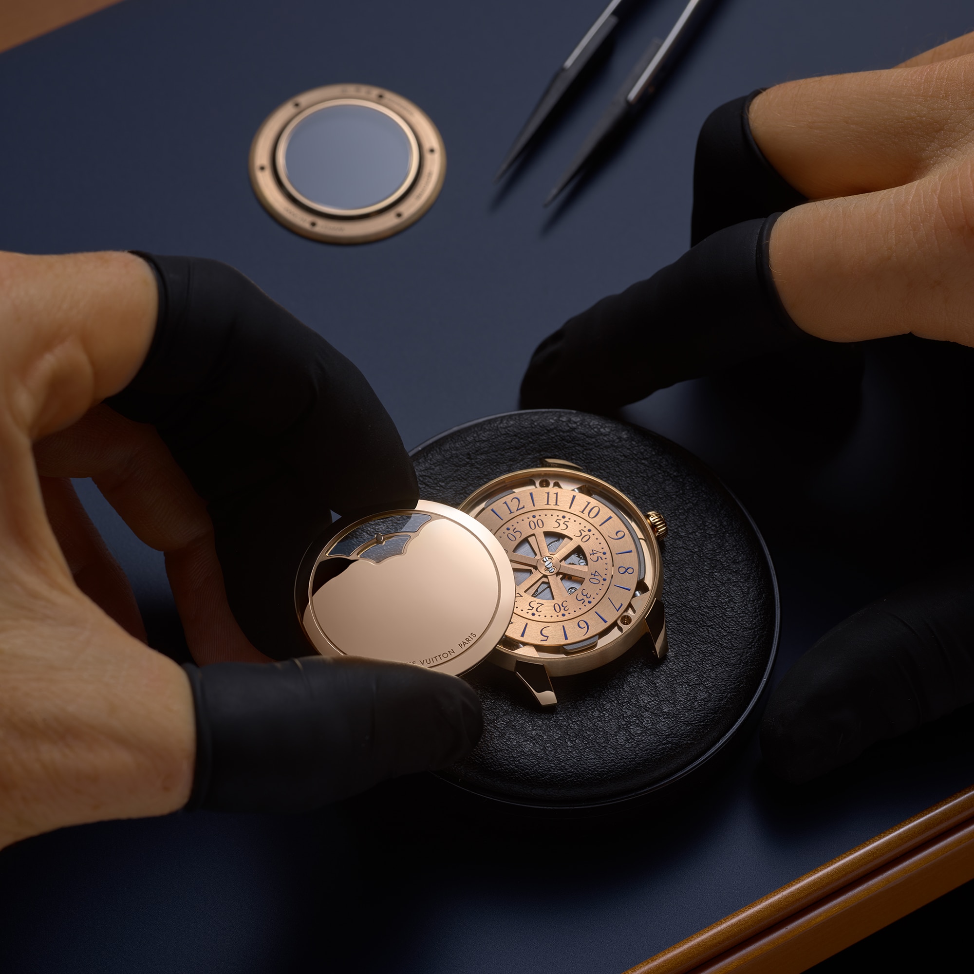 Tambour Convergence, Automatic, 37mm, Rose Gold  in Watches's All Watches } collections by Louis Vuitton