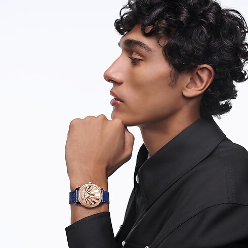 Tambour Convergence, Automatic, 37mm, Rose Gold in Watches's All Watches } collections by Louis Vuitton (Product zoom)