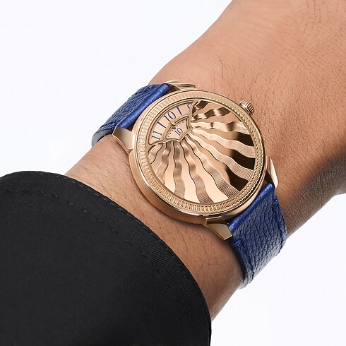 Tambour Convergence, Automatic, 37mm, Rose Gold in Watches's All Watches } collections by Louis Vuitton (Product zoom)