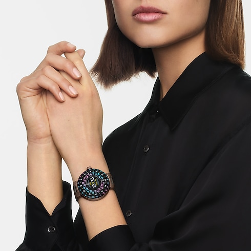 Tambour Horizon Light Up Connected Watch in Trunks, Travel and Home's High-Tech Objects and Accessories Audio, Connected Watches and Accessories collections by Louis Vuitton (Product zoom)
