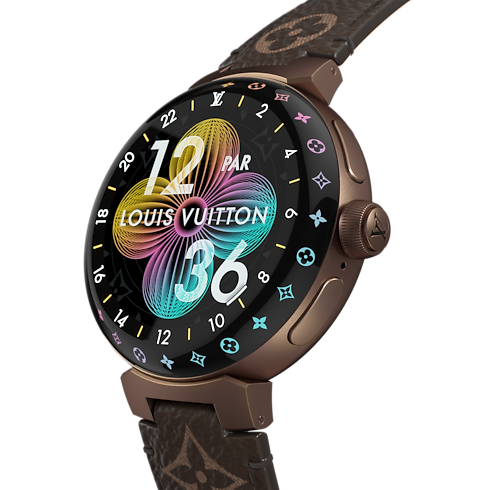 Tambour Horizon Light Up Connected Watch in Trunks, Travel and Home's High-Tech Objects and Accessories Audio, Connected Watches and Accessories collections by Louis Vuitton (Product zoom)