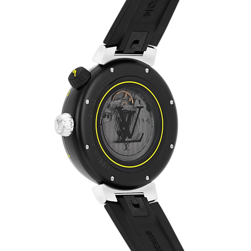 Tambour Street Diver, automatic, 44mm, steel in Watches's All Watches } collections by Louis Vuitton (Product zoom)