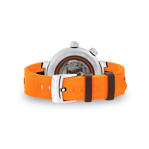 Tambour Street Diver, automatic, 44mm, steel in Watches's All Watches } collections by Louis Vuitton (Product zoom)