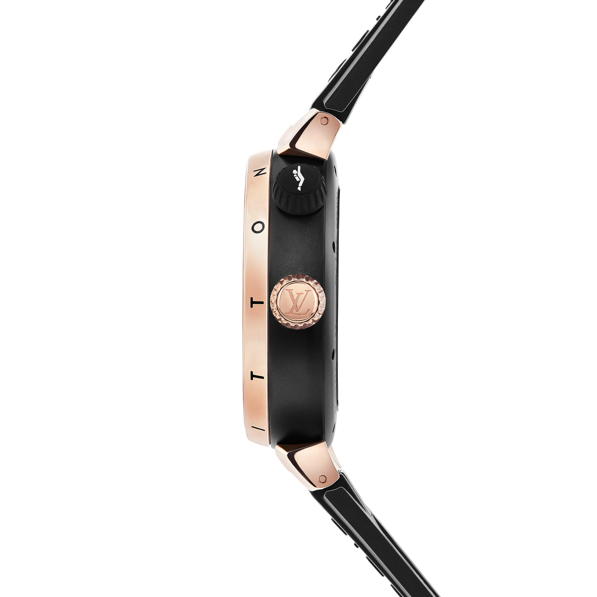 Tambour Street Diver, Automatic, 44mm, Steel and pink gold  in Watches