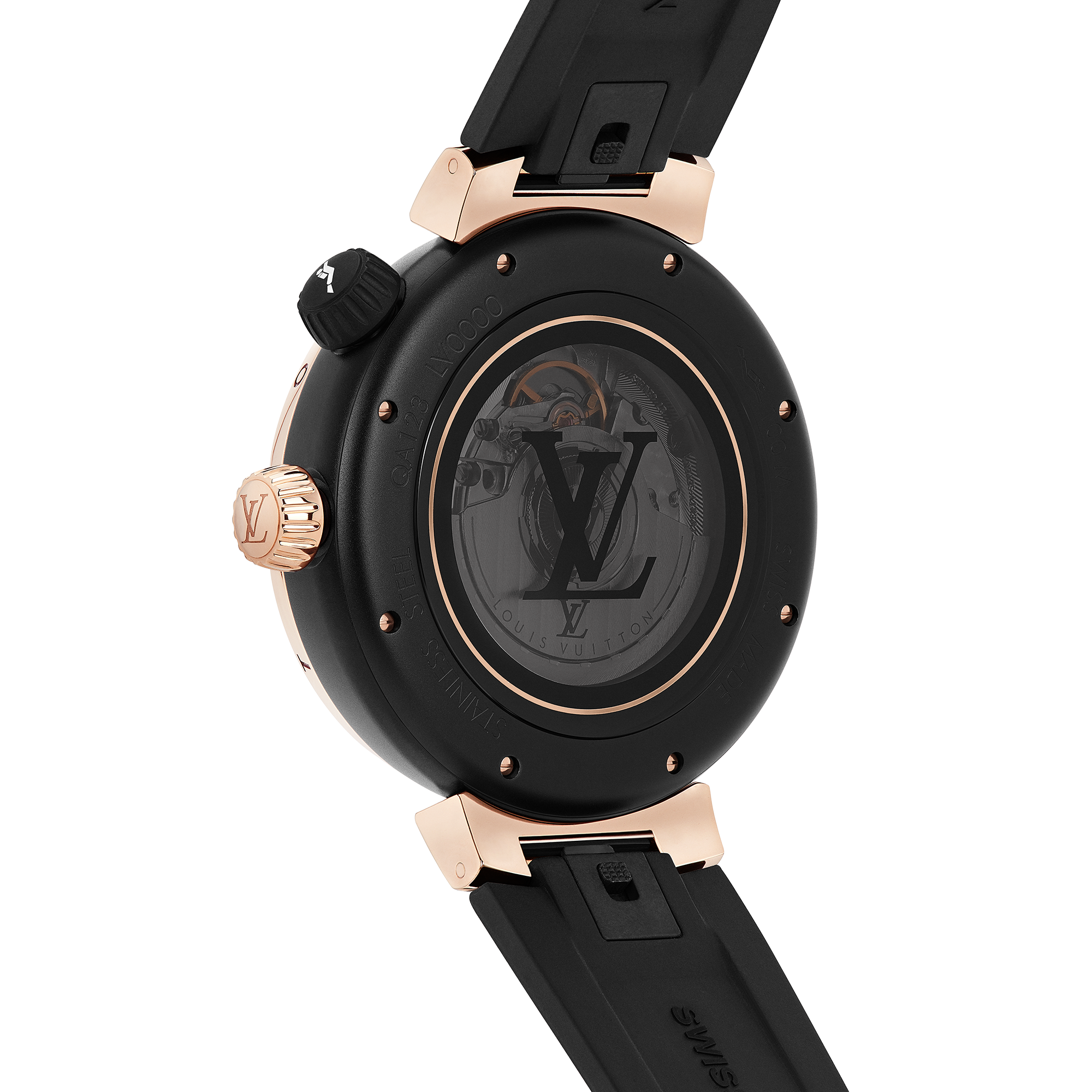 Tambour Street Diver, Automatic, 44mm, Steel and pink gold  in Watches