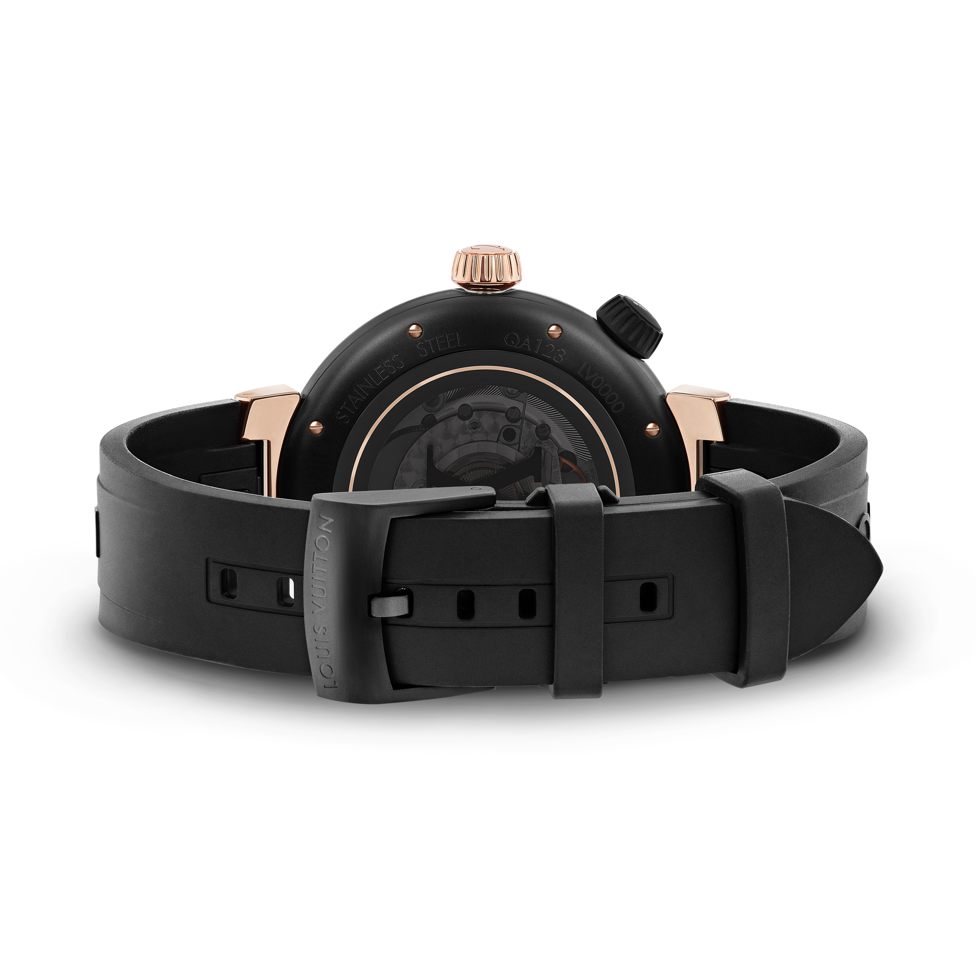 Tambour Street Diver, Automatic, 44mm, Steel and pink gold  in Watches